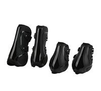 FAUOSWUK Paratendini per, Protezioni per Le Gambe Avvolgimenti per Le Gambe del Cavallo Supporto con Cinture Resistenti per Qualsiasi Condizione Atmosferica (1 Set L120x60x0,3 cm/47,2x23,6x0,1