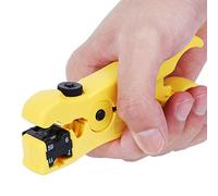 FAUOSWUK Pinza Spelafili Efficiente per Cavi Coassiali, Strumento per la Funzione di Spelatura delle Reti, Come Mostrato Nell'immagine, Spelatura di Tipo Americano da 4,7 Pollici