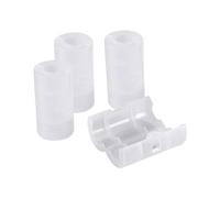 FAUOSWUK Porta del Convertitore del Convertitore 'adattatore Batteria da 4 Pacchetti da 4 Pacchi, Convertitore della Batteria con Slot Limite di Batteria per Elettronica e Situazioni di