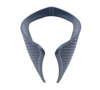 FAUOSWUK Pressa Laterale per Capelli Uomo, Design 3D a Copertura Totale con Microfori Ventilati Distribuzione Uniforme del Calore, Ferro Anticrespo Stile Coreano per Modellare le