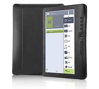 FAUOSWUK Reader Ebook Portatile, BK7019 7 Pollici Elettronici 512m RAM con Flip Book Key Support Resoluzione di luminosità Regolabile 800x480, Supporta la Scheda di Memoria (non (Memoria 4G)