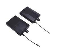 FAUOSWUK Ricevitore Wireless per Monitoraggio Auricolare Ricevitore Professionale UHF 500-999 MHz Beltpack per Band Stage Studio, Materiale ABS