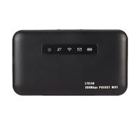 FAUOSWUK Router WiFi 4G, Slot per Schede Micro SIM a velocità Wireless da 300 Mbps Supporta 8 Utenti WPA WPA2 Sicurezza, con Batteria da 2600 MAh, per L'ufficio Viaggi a Casa in Tutto il