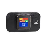 FAUOSWUK Router WiFi Portatile 4G, Hotspot Mobile 4G LTE con Slot per Scheda Micro SIM, per Telefoni, Tablet, Laptop e PC, Ideale per Viaggi in Tutto il mondo. (Nera)