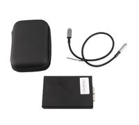 FAUOSWUK Scheda di Rete 25G, Scheda di Rete USB4 Ad Alta velocità Interfaccia Ottica SFP Plug and Play Portatile in Lega di Alluminio, con velocità di Trasmissione di 25 Gbps (Doppia porta)