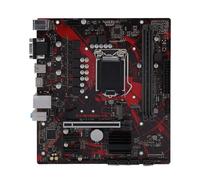 FAUOSWUK Scheda Madre Ex B460M V5, Scheda Madre per Computer Desktop M ATX DDR4 con LAN Gigabit RTL8111H e a 7.1 ALC887, per Processori CPU 1200 Core di Decima Generazione da 14 NM