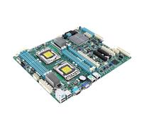 FAUOSWUK Scheda Madre Server a Socket Singolo, Supporto DDR3 Chipset C602 X79 per Serie E5 2400 V2 con PCIe 3.0 X16 e Doppia LAN Gigabit