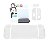 FAUOSWUK Set di Accessori di Gioco 14 in 1 per , Custodia Resistente Ed Elegante, Protezione per lo Schermo, Cavo USB, Auricolari, Regalo Perfetto per i Giocatori