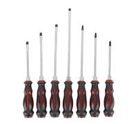 FAUOSWUK Set di Cacciavite Magnetico 7 Pc con Punte Magnetiche Manico Ergonomico in Acciaio per la Manutenzione della Riparazione della Casa per Auto con Sacchetto di Stoccaggio
