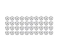 FAUOSWUK Set di Dadi a 12 Facce, Dadi Poliedrici in Plastica da 40 Pezzi con Numeri Grandi e Facili da Leggere, per Giochi da Tavolo, Pub, Club, Feste in Famiglia, Educazione e (Bianca)