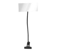 FAUOSWUK Specchio di Sicurezza Convesso Flessibile, Robusto Morsetto sullo Specchio di Sicurezza per Cubicolo Retrovisore, per Scrivania da Ufficio, Regolabile a 360 Gradi, per Spazio di Lavoro,