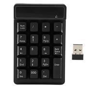 FAUOSWUK Tastierino Numerico, Tastierino Numerico a 19 Tasti per Laptop e Desktop, Tastiera Portatile 2.4G per contabilità, Finanza e Servizi Bancari