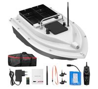 FAUOSWUK Telecomando con una Sola Mano GPS Barca con Esche da Pesca Funzione di Ritorno Automatico Intelligente Navigazione Intuitiva Adatto a Tutte le Esche e gli Appassionati di Pesca Materiale