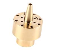 FAUOSWUK Ugello Spruzzatore per Stagno Colonna in Ottone per Giardino Spruzzatore per Stagno d'Acqua Testa di Spruzzo Oro per Giardino Domestico, Fontana di Hotel, Fontana del Parco Materiale in