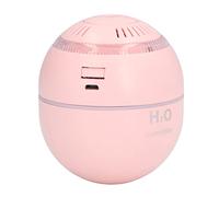 FAUOSWUK Umidificatore Portatile USB Diffusore di Oli Essenziali Dal Design Elegante per Piccole Stanze, Serbatoio da 120 Ml (Rosa)