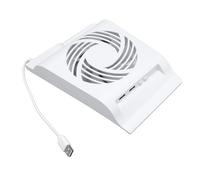 FAUOSWUK Ventola di Raffreddamento per Console di Gioco Design Innovativo Che Migliora la funzionalità per Slim, Buona compatibilità per le Edizioni Slim