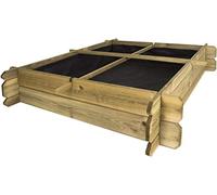 Faura 4 scomparti - Orto Urbano in legno - Pavimento