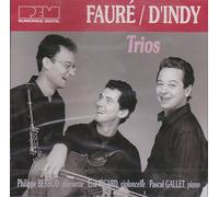 Faure D'indy – Trio per pianoforte e clarinetto – REM