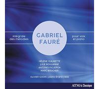 FAURE, G. - INTEGRALE DES MELODIES PO
