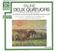 Faure, Gabriel - Dos Cuartetos