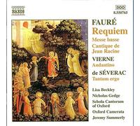 Gabriel Faure Requiem/Andantino/Tantum Ergo/Messe basse/Cantique de Jean Ra (CD)