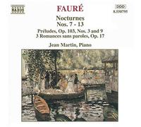 Faure' Gabriel - Notturno N.7 > N.13, Preludio N.3,