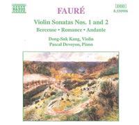 Faure' Gabriel - Sonata X Vl N.1 Op.13, N.2 Op.108,