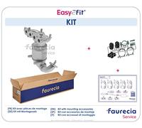 Faurecia Catalizzatore a gomito FS30663K per MAZDA 2 (DY)