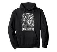 Faust e Gretchen Innocence incontra Damnation Gothic Felpa con Cappuccio