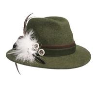 faustmann GERMANY LODENHUT MANUFAKTUR Marietta Cappello Tirolese Traveller di Feltro di Lana Donna Tutto l Anno