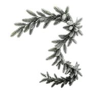 Faux Cedar Garland 6ft Christmas Stair Railing Decor | Faux Pine Cedar Garland for Home Stair Railing Fireplace Windowsill Dining Table Winter Indoor Outdoor