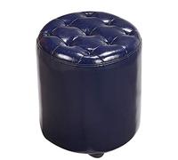 Faux Leather Ottoman Storage Foot Stool Cube Bench Seat Box Home & Office Decor (12 x 12 x 14 pollici)