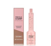 Faux Lentiggini Penna, Timbro naturale per lentiggini, realistico Fake Freckle Makeup, impermeabile e resistente al sudore per uomini e donne (marrone chiaro)