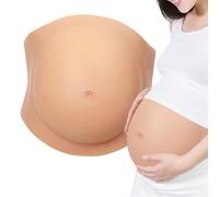 Faux Pregnancy Belly - Silicone 1,4 kg, realistic Prank Prop | Accessorio pratico per cosplay per feste, casa, ufficio, fotografia, performance tiroscopica, filming, fool's day, ruolo