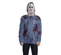 Faux Real Mike Myers Sublimata Realistica, Cappuccio Costume Halloween F151621