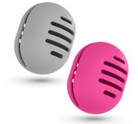 Fauxomor Custodia per Spugne Trucco - 2 Pezzi Traspirante Silicone Beauty Makeup Blender Sponge Borsa da Viaggio per Tutte le Dimensioni di Spugne per Trucco, Infrangibile Portatile Strumento