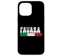 FAVARA City Italia Vintage Bandiera Italia per gli amanti dei viaggi Custodia per iPhone 13 Pro Max