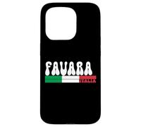 FAVARA City Italia Vintage Bandiera Italia per gli amanti dei viaggi Custodia per iPhone 15 Pro