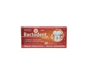 Favea Bactodent, probiotico orale, gusto fragola, 30 compresse Con vitamina D per denti e gengive belli e sani, integratore alimentare