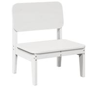 Favemtsl Sedia da giardino in legno di pino massiccio, 60 x 52,5 x 72 cm | Comoda poltrona in legno di pino con schienale di supporto per ore di relax sulla terrazza, sul balcone o in giardino.