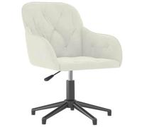 Favemtsl Sedia da ufficio girevole in velluto, regolabile in altezza, 56 x | Sedia girevole ergonomica con rivestimento in morbido velluto e altezza della seduta regolabile per lo studio o l'ufficio in