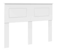 Favemtsl Testiera bianca, 123 x 90 cm, pannello posteriore in legno | Elegante pannello da parete dal design senza tempo aggiunge un tocco moderno alla camera da letto e protegge la parete in
