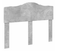 Favemtsl Testiera in cemento grigio, in legno, pannello posteriore del | Elegante parete posteriore per camera da letto effetto cemento, facile da pulire e posizionabile liberamente nella stanza