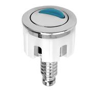 Favengo Bottoni di Ricambio per WC da 38 mm a 42 mm, Pulsante di Scarico WC Doppio Risciacquo, Pulsante di Scarico WC, Pulsante di Ricambio per Cassetta WC, per Sciacquone WC a Doppio Risciacquo