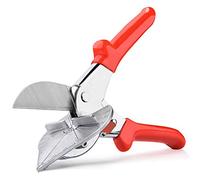 Favengo Cesoia per Guarnizioni Troncatrice Multitagliente Utensili Manuali Forbice per Guarnizioni Cesoia per Tagli Obliqui Taglierina Inclinabile Multi Angolo per Tagliare Vinile Plastica e Legno