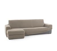 FAVERTI Fodera per chaise longue, braccio corto sinistro (vista frontale) | Modello Novele, copripiumino super regolabile, in lino, protezione di qualità in tessuto jacquard al tatto di cotone