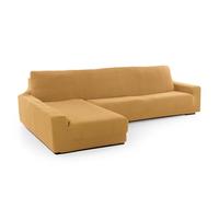 FAVERTI Fodera per chaise longue, braccio lungo sinistro (vista frontale) | Modello Novele, copripiumino super regolabile, giallo | protezione di qualità in tessuto jacquard al tatto di cotone