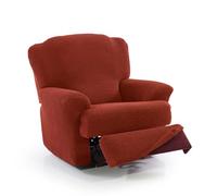 FAVERTI® Fodera super elastica per poltrona Relax da 70 a 90 cm | Modello NOVELE | Caldaia | Fodera per poltrona reclinabile piedi separati | Protezione di qualità in tessuto jacquard al tatto cotone