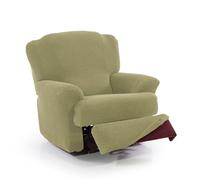 FAVERTI® Fodera super elastica per poltrona Relax da 70 a 90 cm | Modello NOVELE | Pistacchio | Fodera per poltrona reclinabile piedi separati | Protezione di qualità in tessuto jacquard al tatto