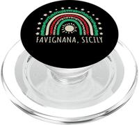 Favignana Sicilia, Italia Bel Arcobaleno Design PopSockets PopGrip per MagSafe